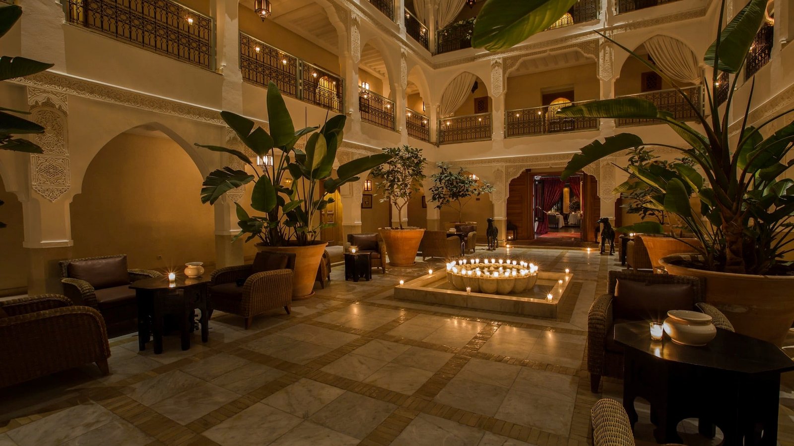 Riad villa blanche