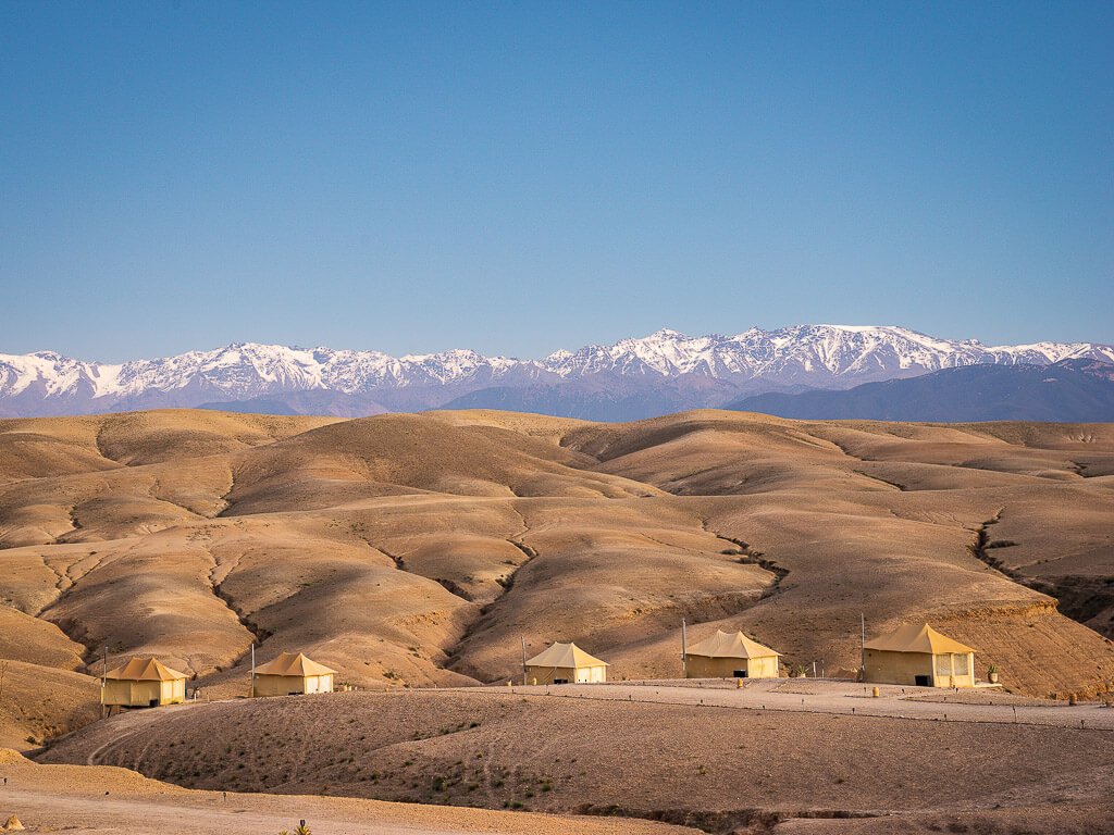 A picnic day  in Agafay desert 