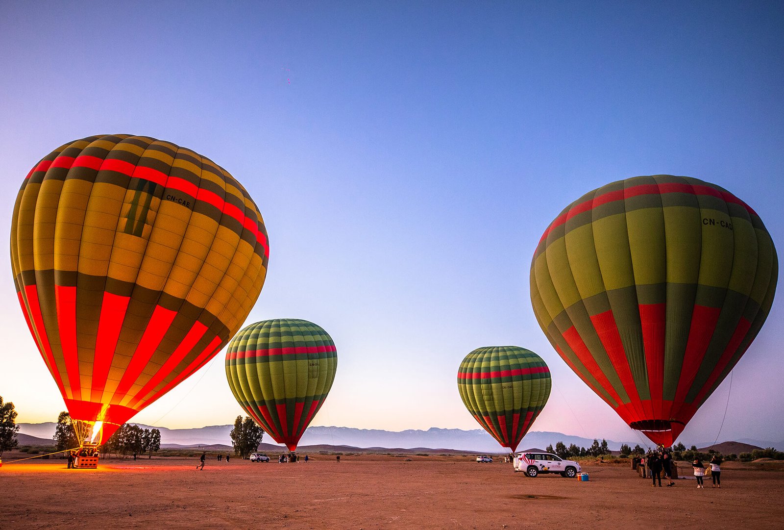 HOT AIR BALLOON FLIGHT OVER MARRAKECH