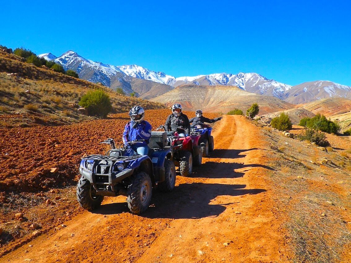 Quad tour in the desert and Palm Grove in Marrakech