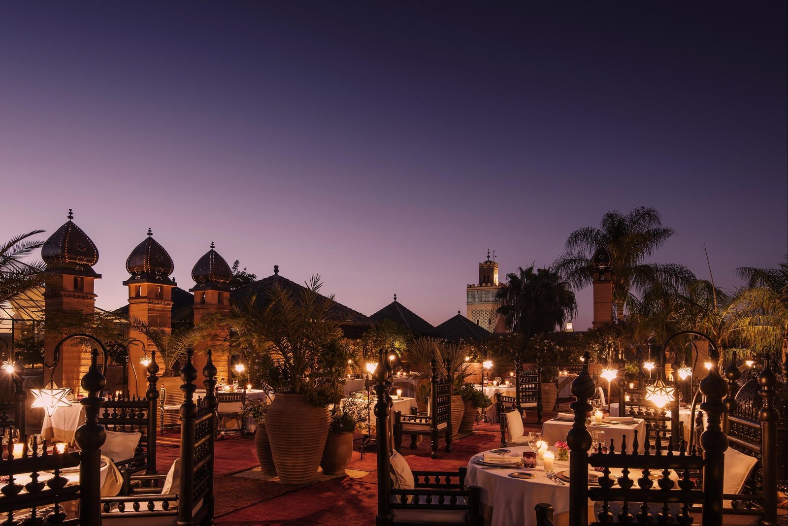 Marrakech by night, carriage tour