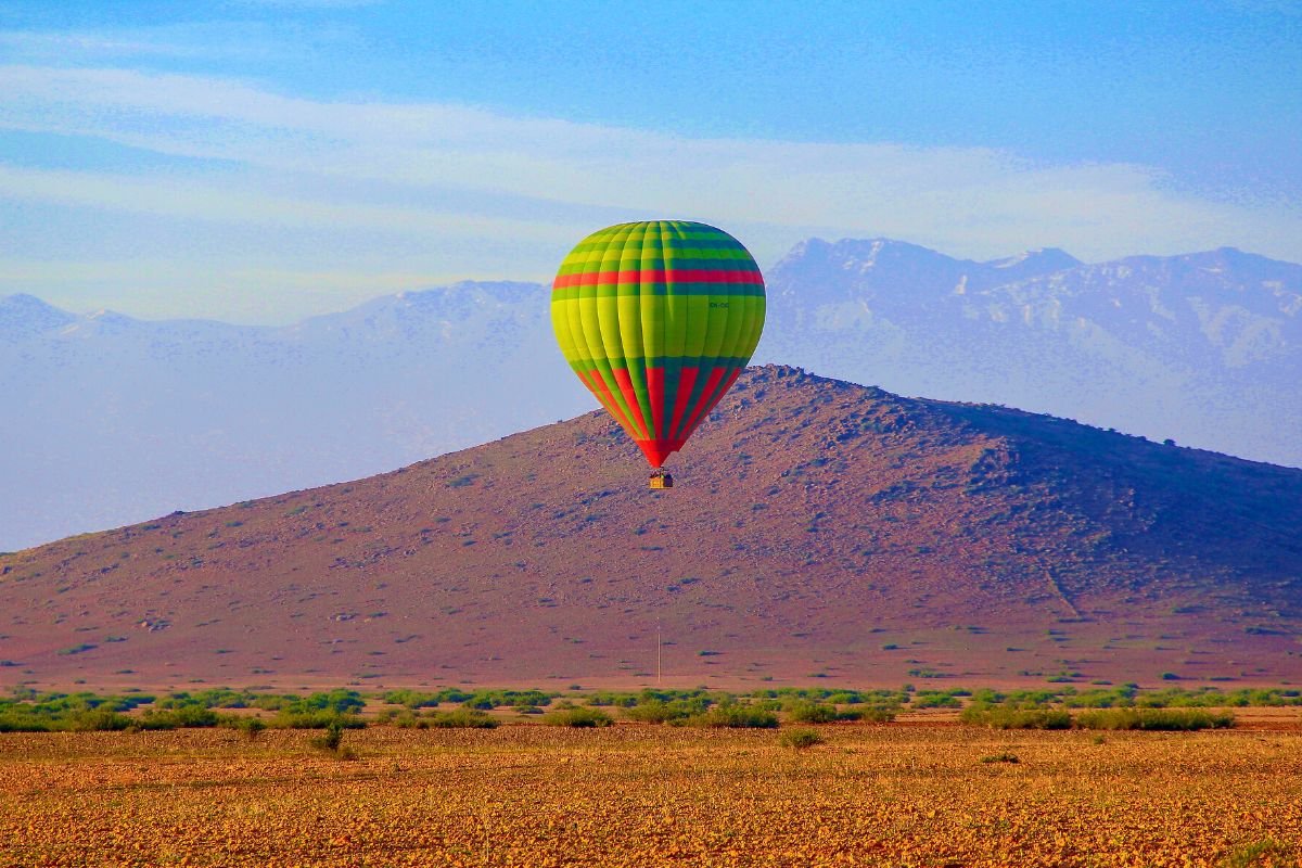 HOT AIR BALLOON FLIGHT OVER MARRAKECH