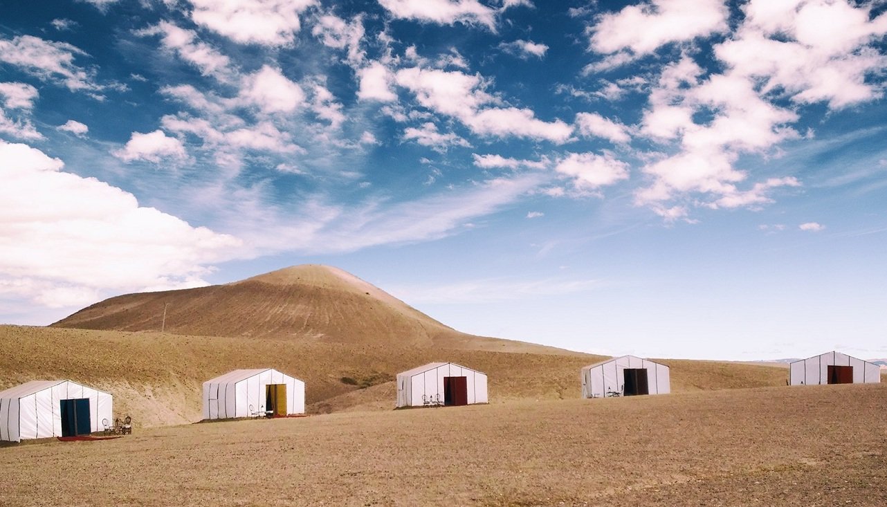 A picnic day  in Agafay desert 