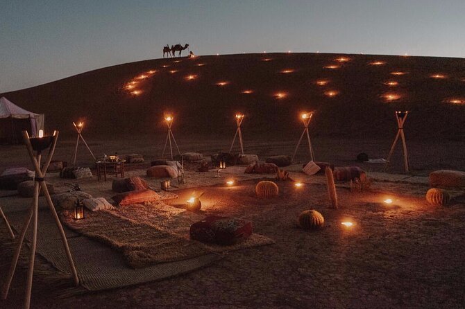 A picnic day  in Agafay desert 